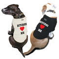 Doggie Sweatshirt - Bitches Love Me: Dogs Pet Apparel Sweatshirts 